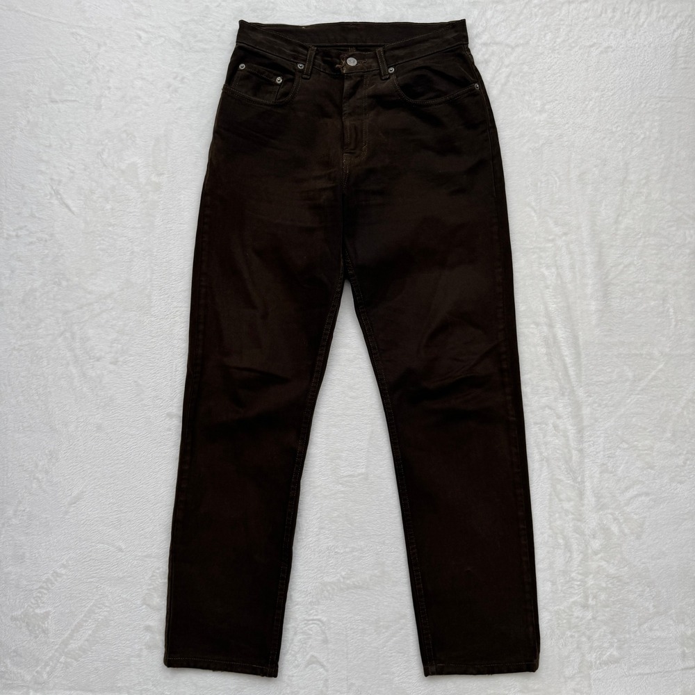 Gap Denim Jeans Mens 29x29 Brown Straight Leg Vintage Style Workwear Pants